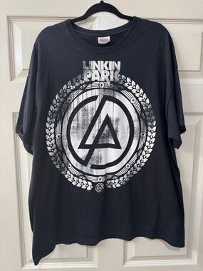 Vintage 2008 Linkin Park Concert T-Shirt Black XXL Hanes Unworn